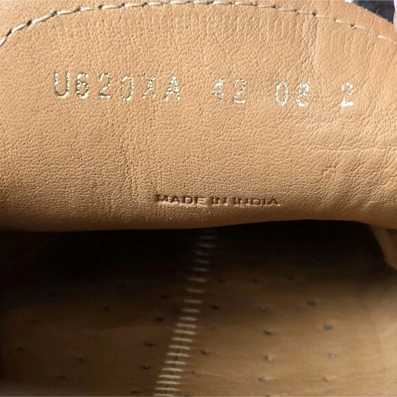 GEOX Respira Giona Brown Leather Loafers Driving Shoes Mens US 9 / EU 42 Slip On main image 9